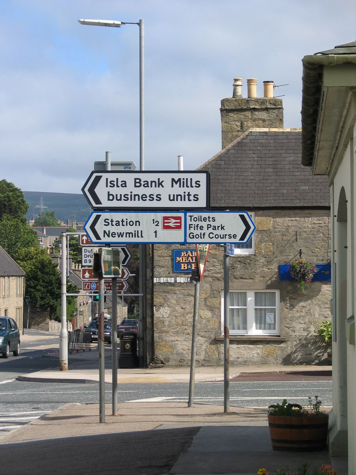 Road signs in Keith