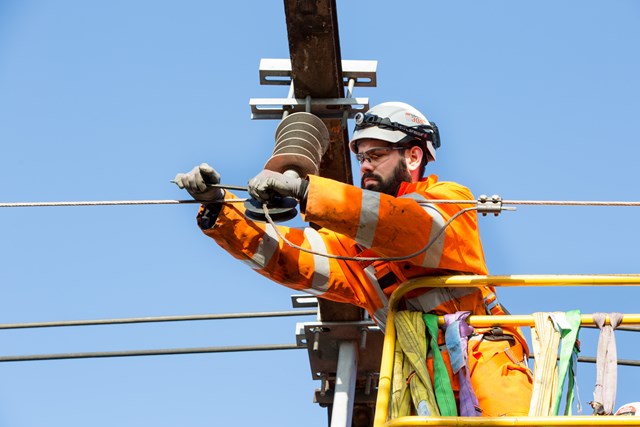 Major upgrade works taking place early in 2021 on the Great Eastern Main line: OLE Renewals Anglia