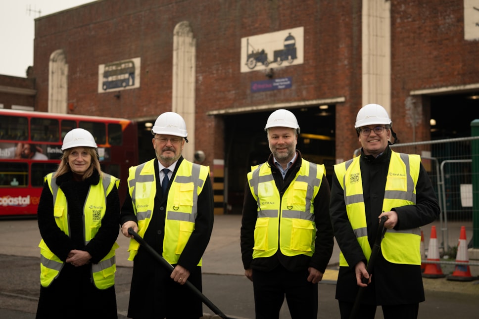 Ground Breaking at Great Yarmouth Depot