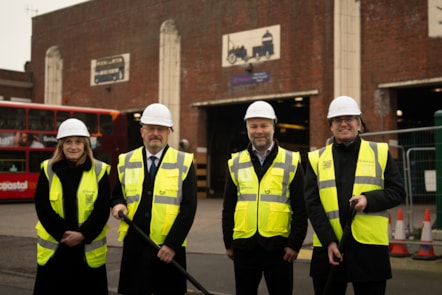Ground Breaking at Great Yarmouth Depot
