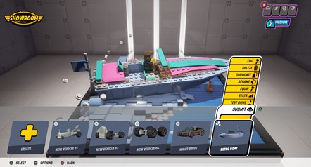 LEGO 2K Drive - Showroom