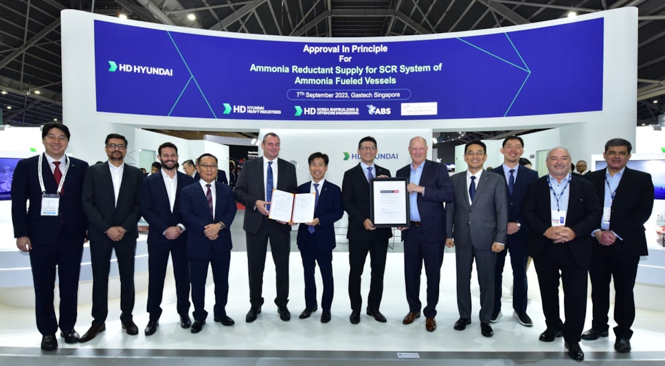 IMAGE ABS Awards AIP for KSOE Ammonia Fuel SCR Direct Supply System
