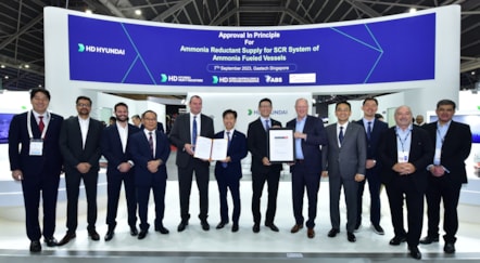 IMAGE ABS Awards AIP for KSOE Ammonia Fuel SCR Direct Supply System