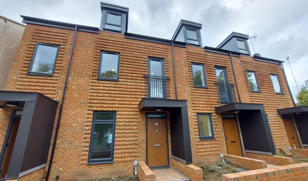 One of Reading Borough Council's most recent affordable housing developments, in George Street