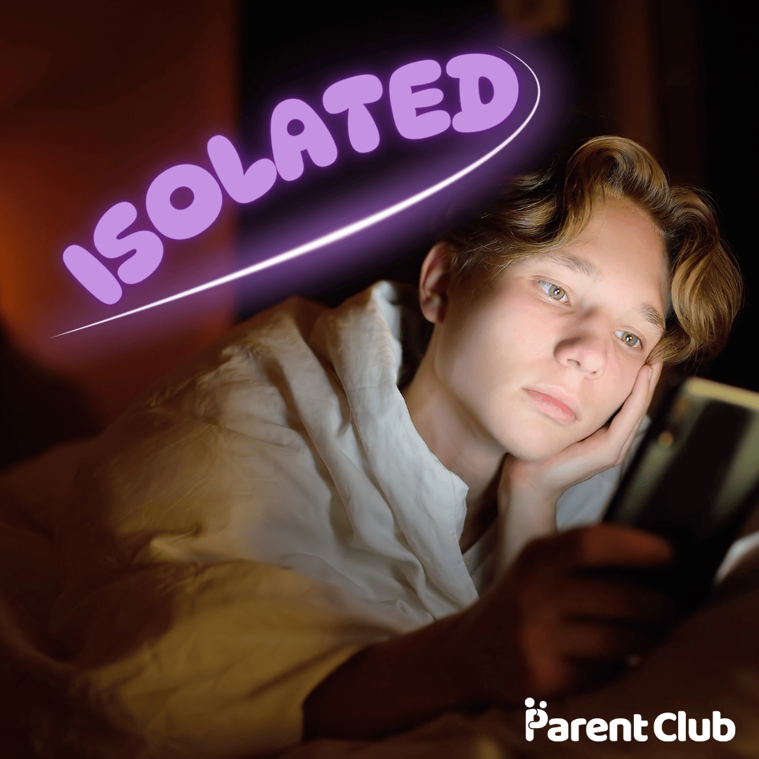 Isolated - Static Social - 1x1 - Teen Mental Health