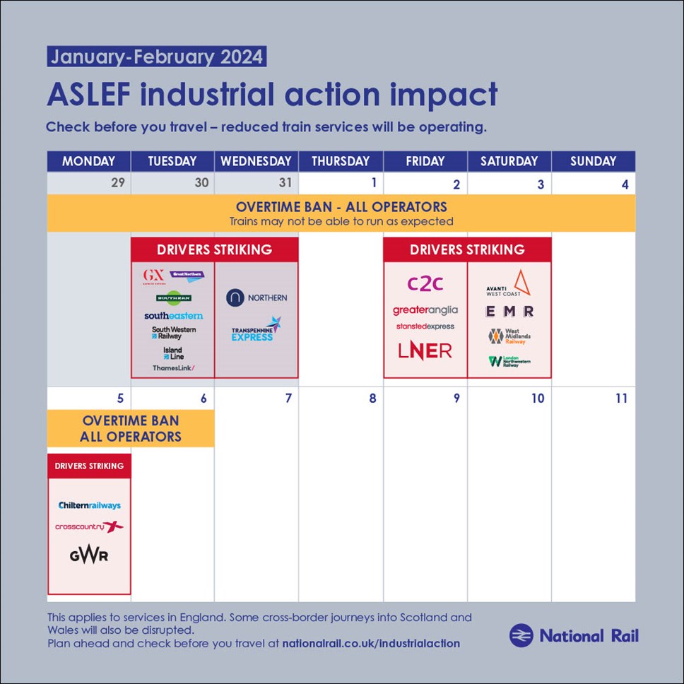 Jan-Feb 24 strike calendar