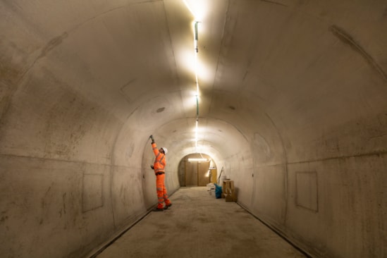 Northolt Tunel cross passage completed