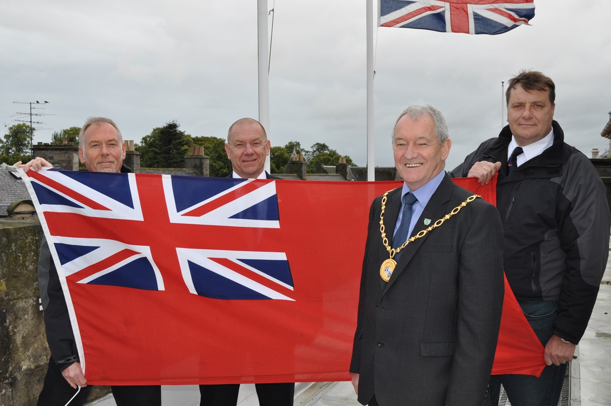 Moray Council honours Merchant Navy personnel
