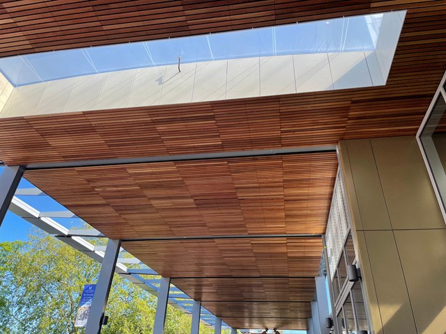 Canopy detail at Ealing Broadway