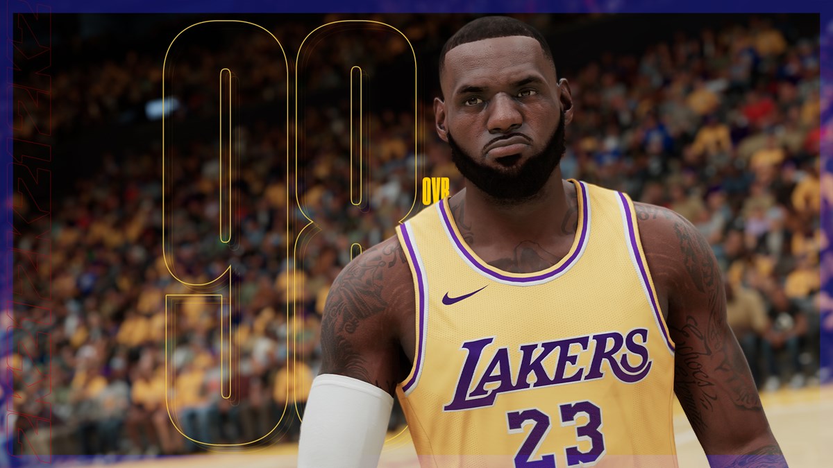 NBA 2K21 LeBron Rating