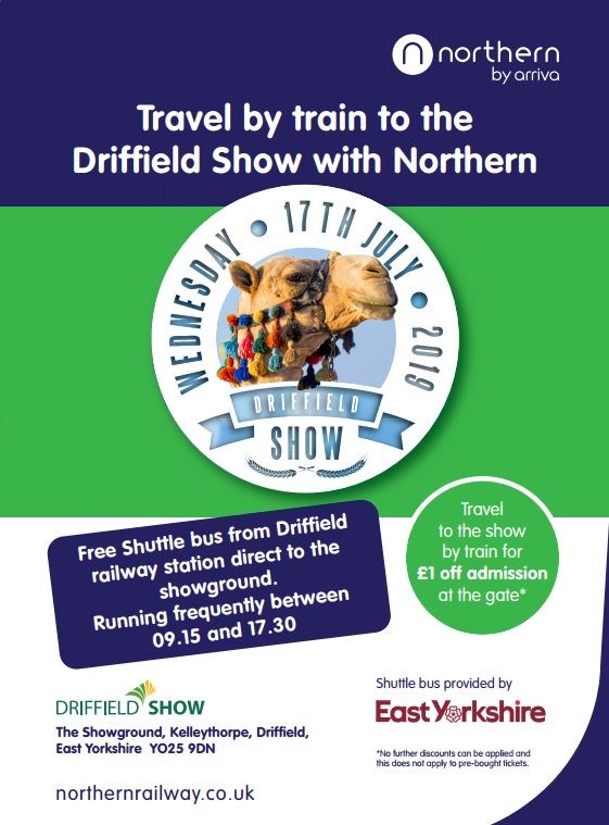 Driffield show 2019 poster
