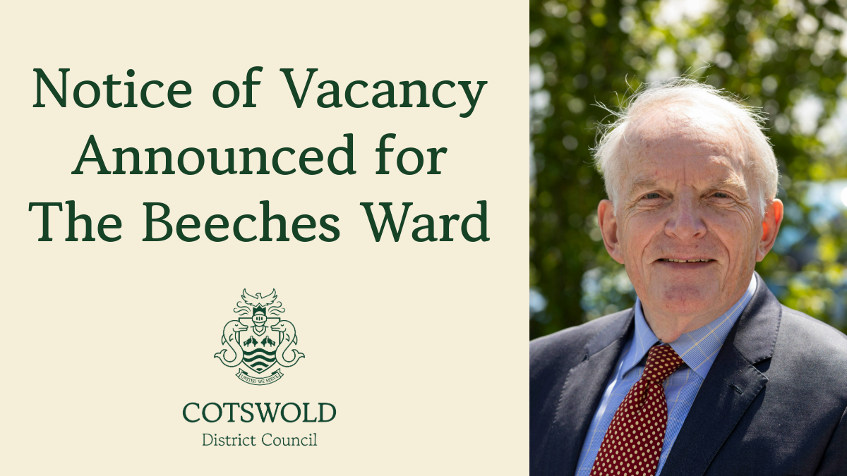 Notice of Vacancy Announced for The Beeches Ward