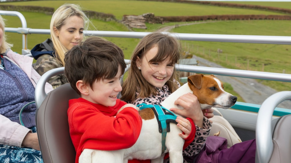 Exmoor Explorer passengers