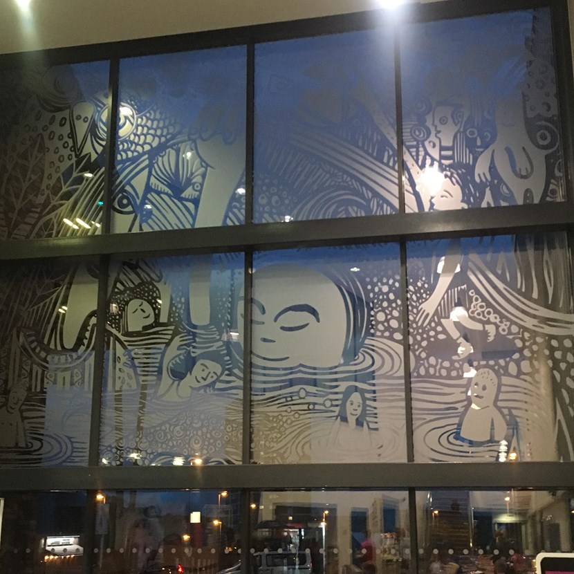 New window-based artwork developed by young people lights up Armley Leisure Centre: alc-image2-2.jpg
