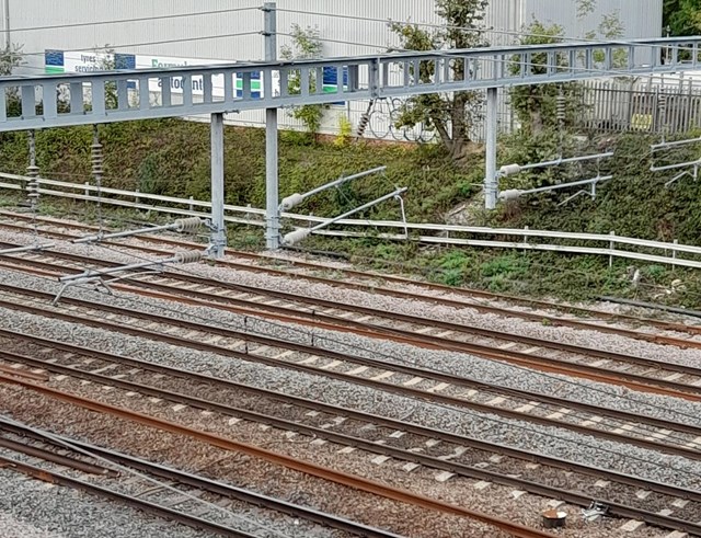 Repairs planned for Stevenage after overhead wire damage: Repairs planned for Stevenage after overhead wire damage-2