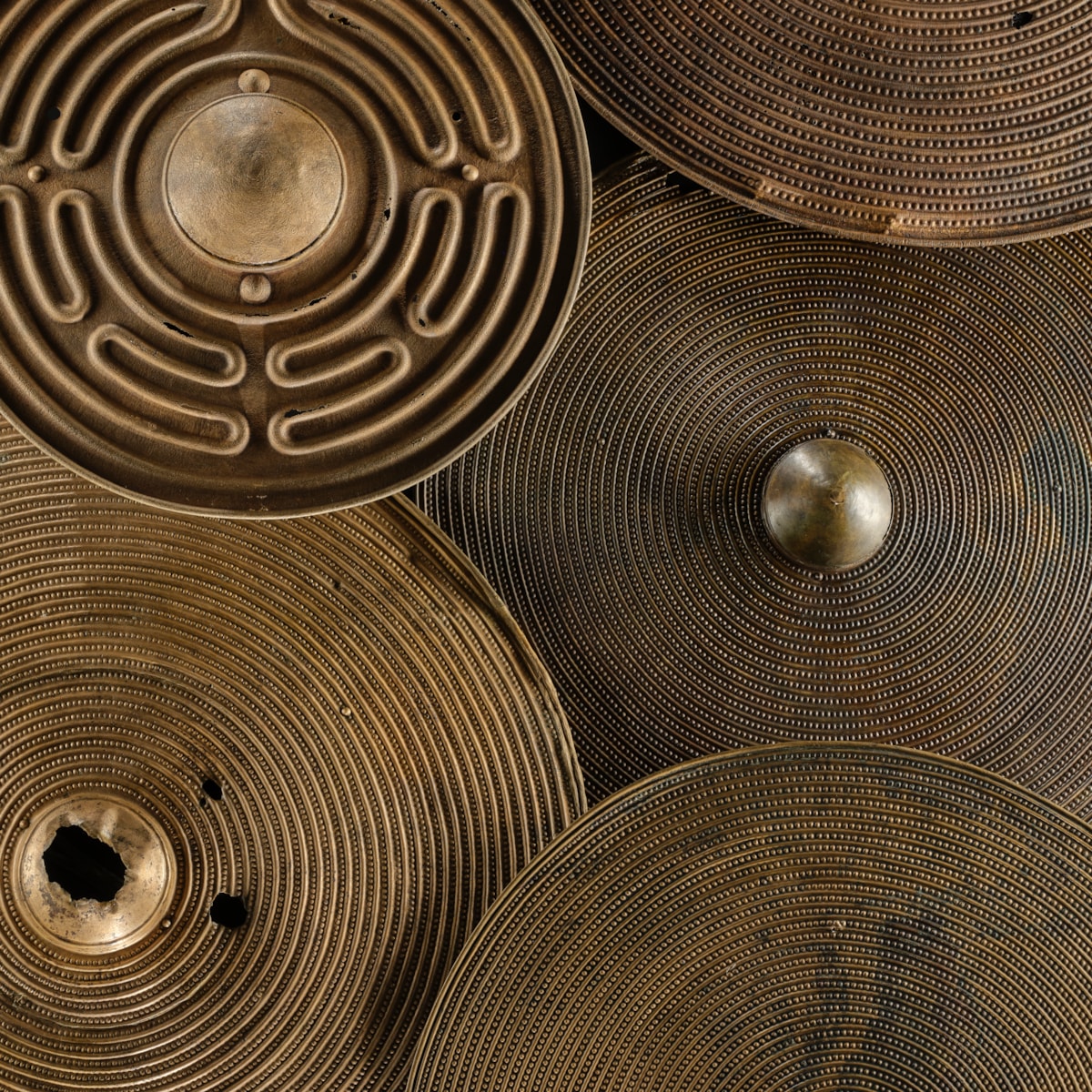 Bronze Age shields. Image © National Museums Scotland (3)