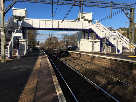 Westerton AFA bridge from Platform 2