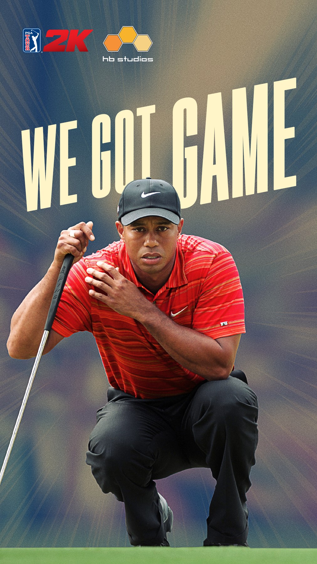 PGA TOUR 2K Tiger Woods Vertical