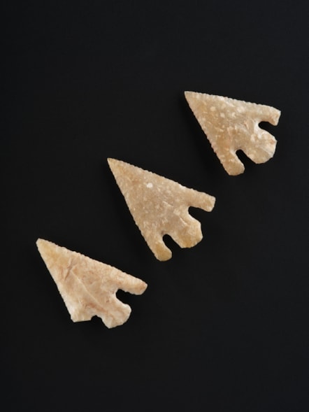Arrowheads from the Highlands, Early Bronze Age. Image © National Museums Scotland
