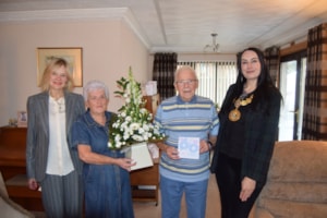 Maureen and Campbell Gilmour celebrate Diamond Wedding Anniversary