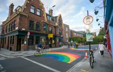 Stoke Newington Church Street bus gate