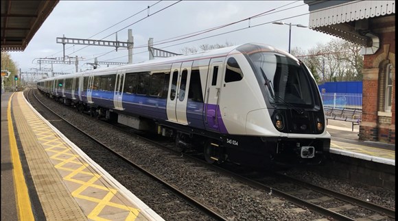 TfL Press Release - Transport for London completes ‘sale and leaseback’ of Elizabeth line trains to 345 Rail Leasing Consortium: Class 345 at Taplow - copyright Transport for London