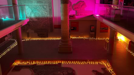 The Corinium Museum lightshow 4