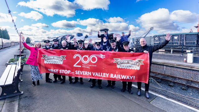 Severn Valley Railway and Birmingham Moor Street to be first stops for Railway 200 exhibition train: Railway 200-19