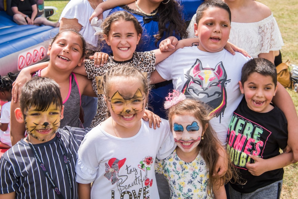 There will be free face painting at the Moving Together fun day