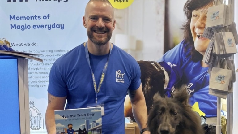 Tails from the rails: TPE launches children’s book starring therapy dog Nya to help young travellers stay safe on the railway
