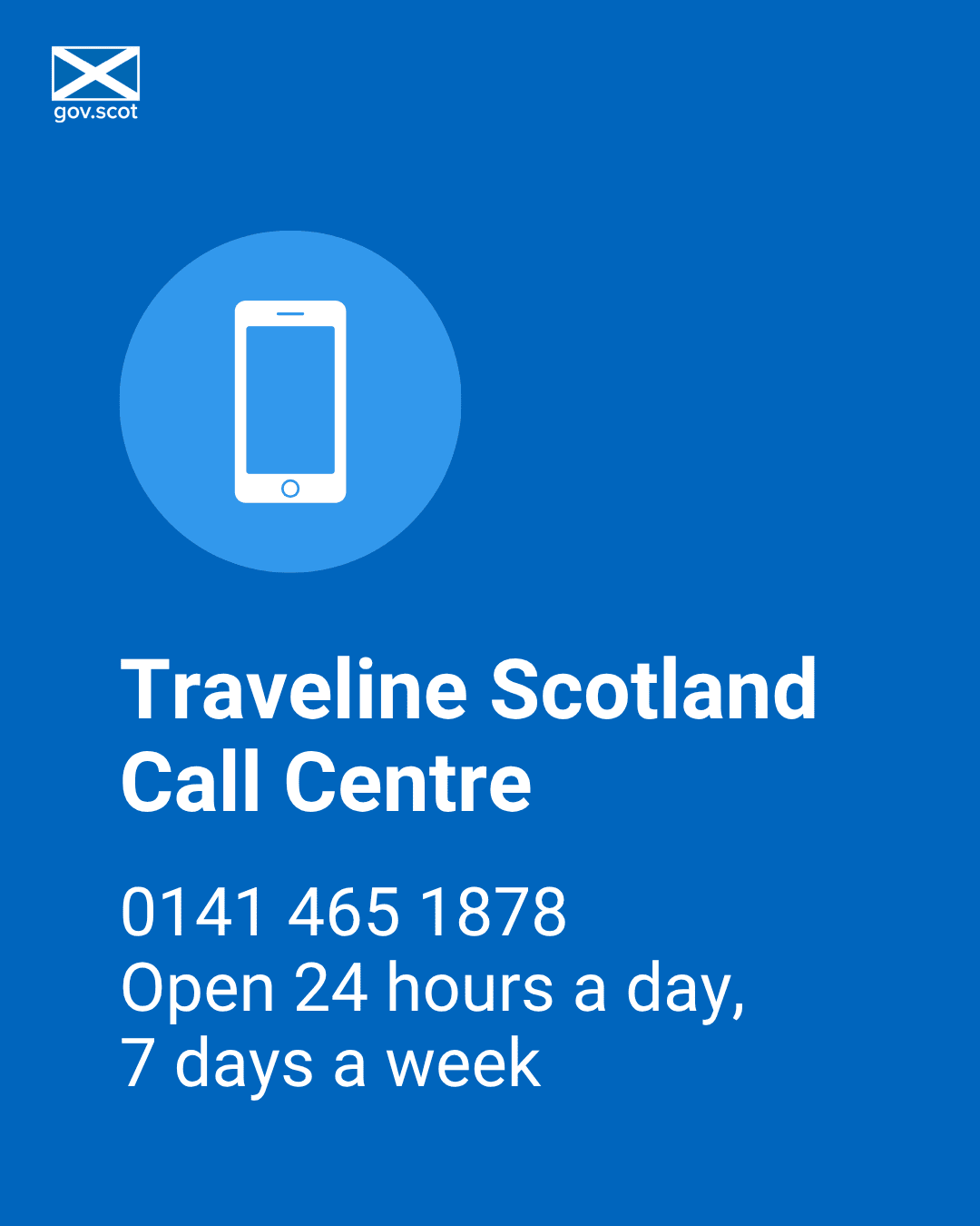 Traveline Scotland - Portrait - Flooding - SG Resilience - September 2026