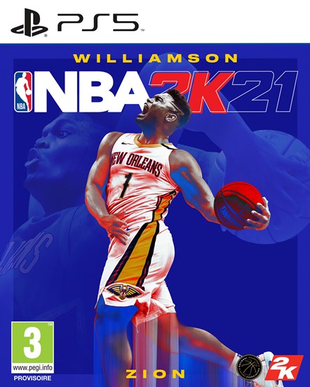 NBA 2K21 Packaging Zion Williamson PlayStation 5