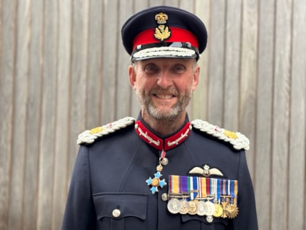 Lord-Lieutenant of Moray Alistair Monkman plain close