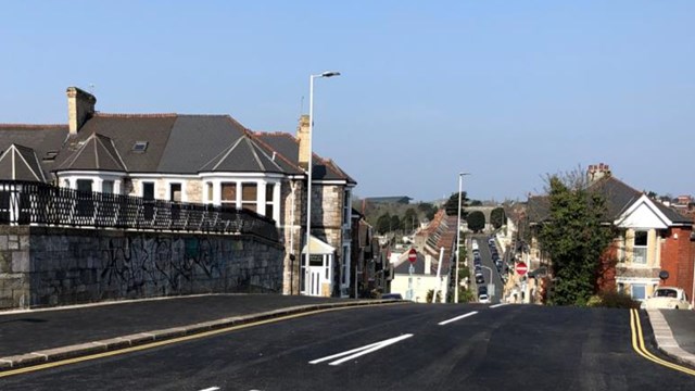 Houndiscombe Bridge in Plymouth reopens following essential maintenance work: Houndiscombe Bridge, Plymouth