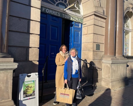 STP visit 2025 - Forres Town Hall