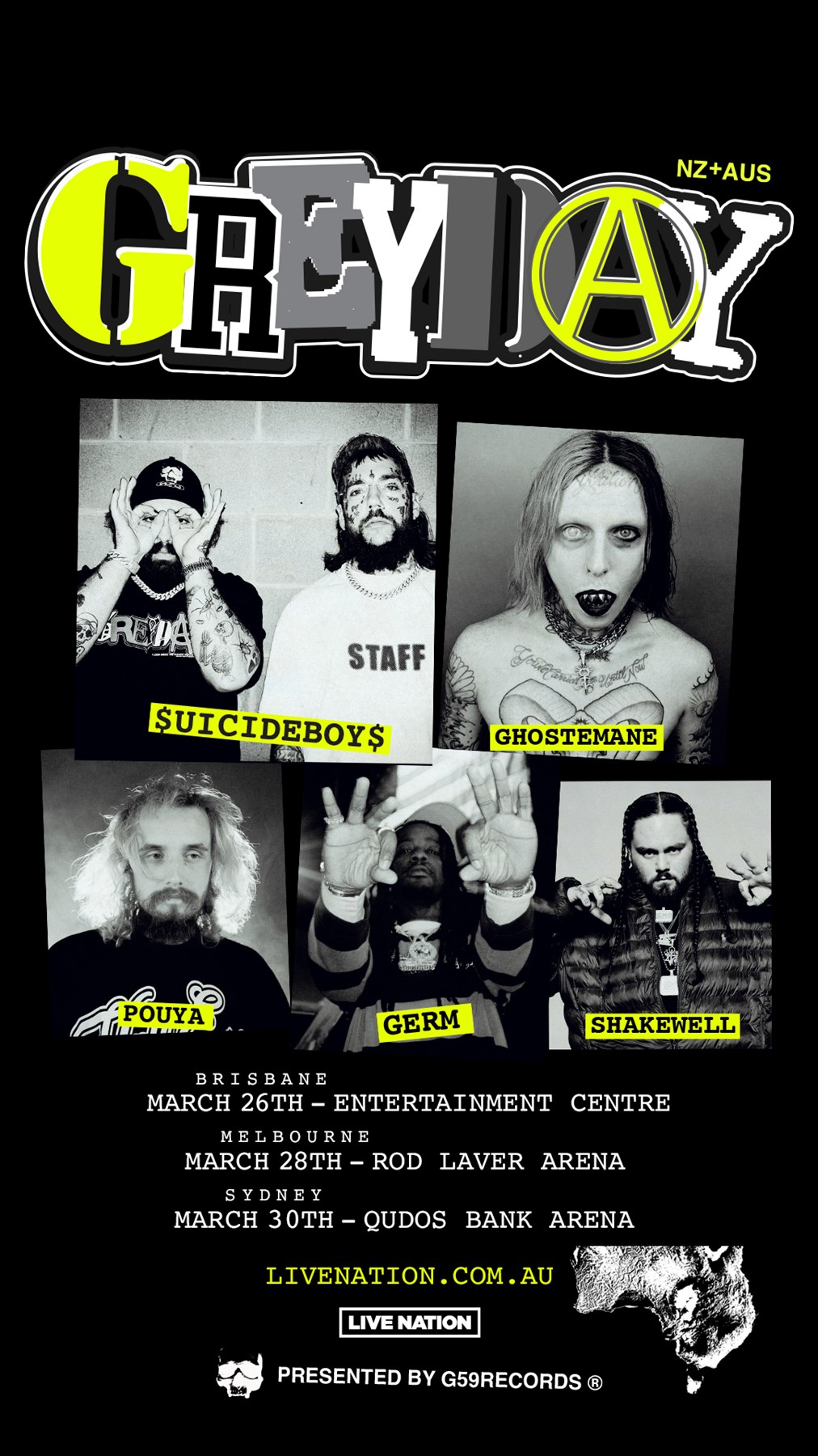 SuicideBoys 2024 AU