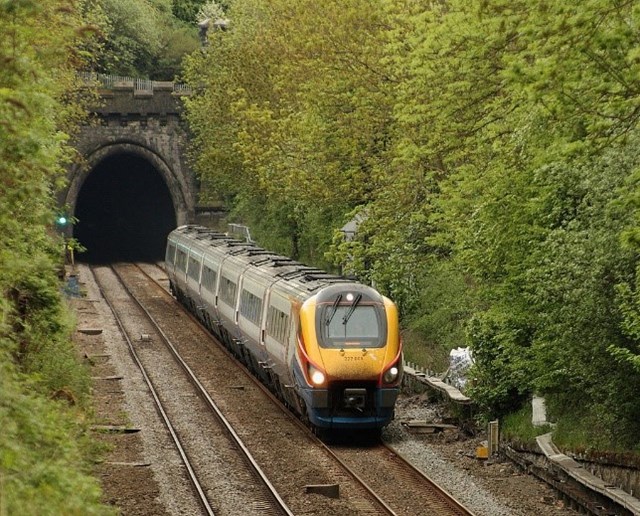 Passengers reminded to check before travelling as 16 days of essential track upgrades take place in the East Midlands: Clay Cross tunnel