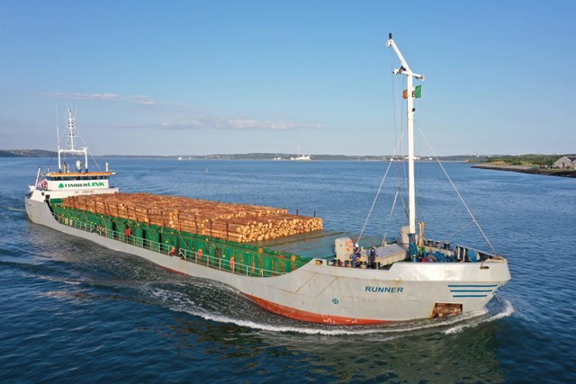TimberLink shipping service for timber: Credit Creel Maritime Ltd