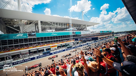FORMULA 1 CRYPTO.COM MIAMI GRAND PRIX increases spectator capacity and launches Campus Pass for 2023: 220508 - Grandstand - 151