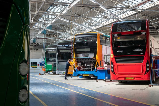 Alexander Dennis Image - Falkirk factory 2