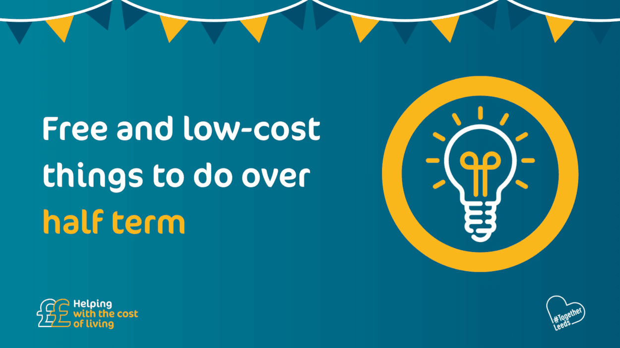 Free and low cost things to do over half term banner