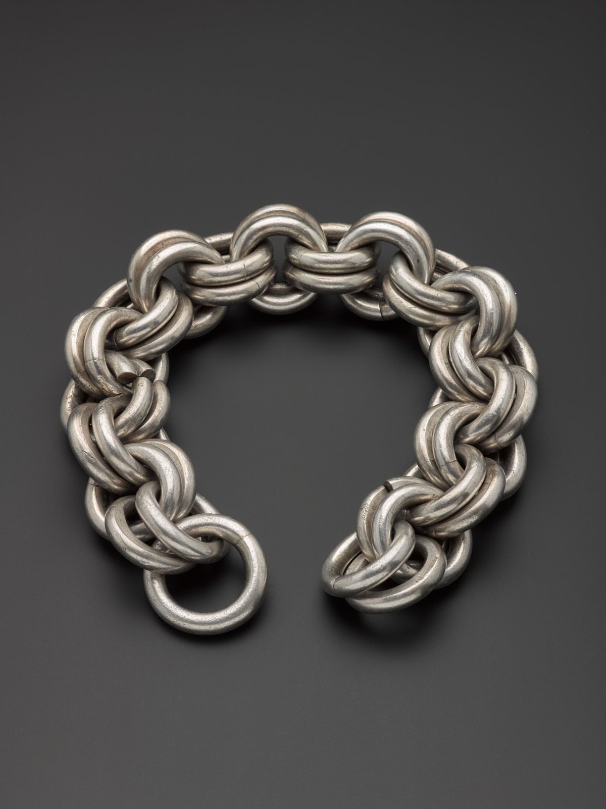 Massive silver chain, Traprain Law 5th-8th century. Image © National Museums Scotland