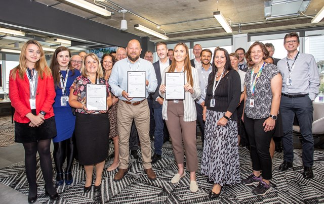 ISO 9001 celebration at Network Rail