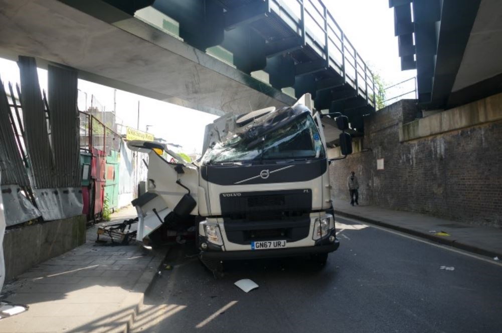 Hinton Road Lorry Crash 4