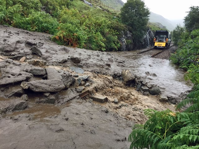 Fort William-Mallaig landslide recovery update: Fort William - Mallaig1