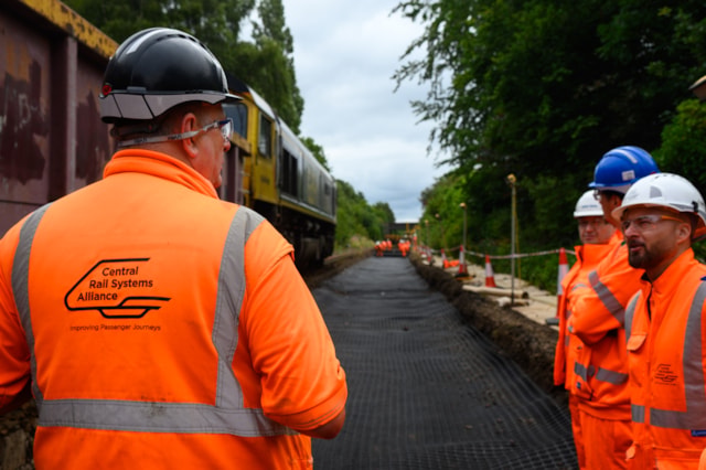 CRSA teams being briefed during Parbold track upgrades July 2026: CRSA teams being briefed during Parbold track upgrades July 2026