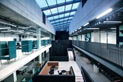 Interior view of University of Brighton's new School of Business and Law building, Elm House