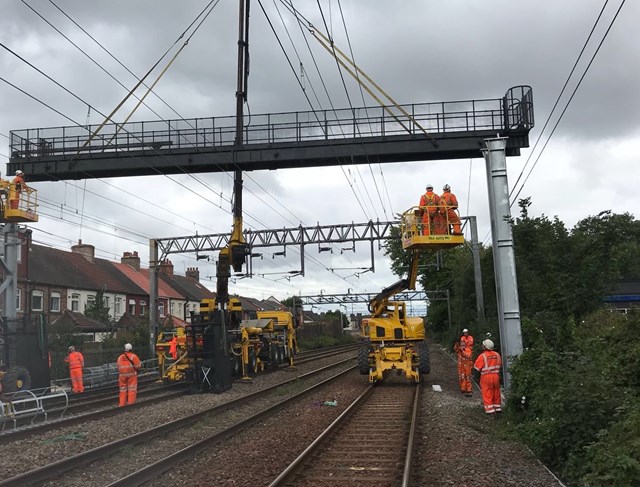 Weaver Wavertree resignalling project August 2018