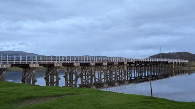 Dovey viaduct completed: Dovey viaduct completed