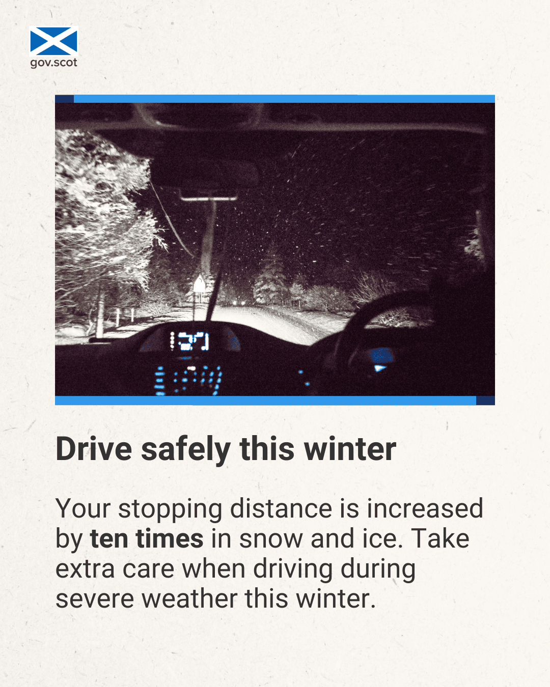 Night driving - Portrait - Winter - SG Resilience - November 2025